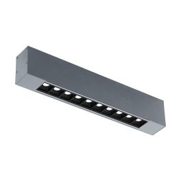 ALBAVILLA LED-SURFACE PROFILE L-271 argintiu 20° 3000K, LI67722---, Schrack