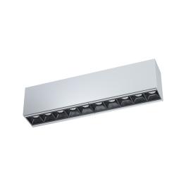 ALBAVILLA LED-SURFACE PROFILE L-271 argintiu 40° 4000K, LI67515---, Schrack