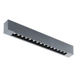 ALBAVILLA LED-SURFACE PROFILE L-403 argintiu 20° 4000K, LI67736---, Schrack