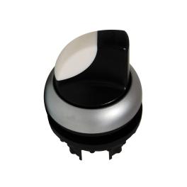 Buton selector cu 3 poziţii 2x60°, cu reţinere, Schrack MM216872--