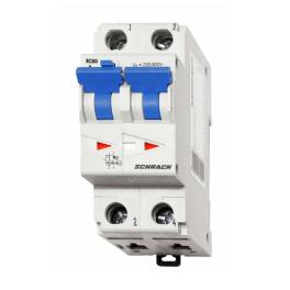 Combined MCB/RCD (RCBO) 10/2/C/01, Type A, 10kA, Schrack BO717210--