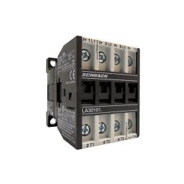 Contactor 3pole, 4kW, AC3, 10A, 110VAC+1NO built in, Schrack LA301012N-