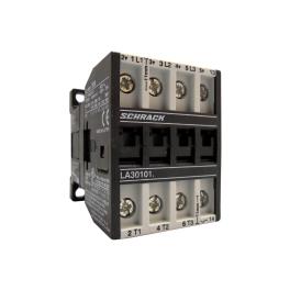 Contactor 3P, 4kW, AC3, 10A, 24VAC+1ND built in, Schrack LA301010N-