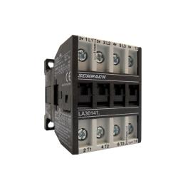 Contactor 3 poli, 5.5kW, AC3, 14A, 24VAC+1NO built in, Schrack LA301410N-