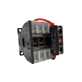 Contactor 3P, 5.5kW, AC3, 14A, 24VDC+1ND incorporat, Schrack LA301415N-