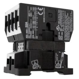 Contactor, 3 poli, 11kW/22A AC3, 32A AC1, 1NC, 230VAC, Schrack LA302223N-