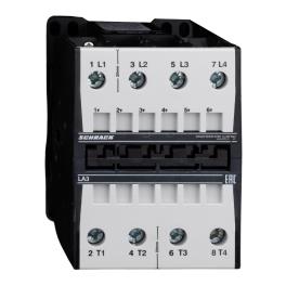 Contactor 4P, 37kW/74A AC3, 130A AC1, 230VAC, Schrack LA307443--