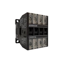 Contactor auxiliar 12A, 24VDC, AC15, 4NI, Schrack LA4007A5--