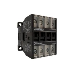 Contactor auxiliar, 4A, AC15, 24VDC, 4NÎ, Schrack LA4004A5N-