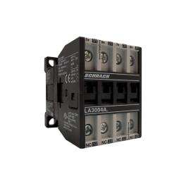 Contactor auxiliar pt. circuite electronice 4A, 230VAC, 4NÎ, Schrack LA3004A3N-