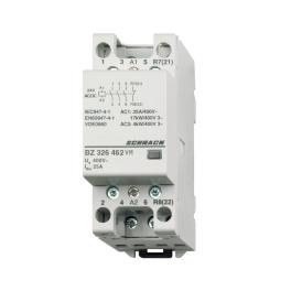 Contactor modular (2UH) 25A, 3ND+NÎ, 24VCA&CC, Schrack BZ326462VM