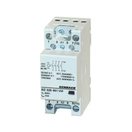 Contactor modular (2UH) 25A, 4ND, 230VCA&CC, Schrack BZ326461VM