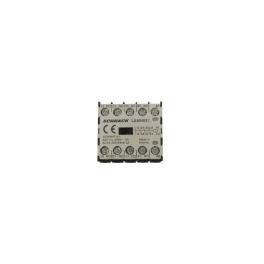 Micro contactor auxiliar 4ND, 3A, 24VCC, Schrack LAMH0375--