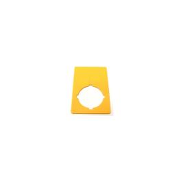 Placa atentionare buton avarie 33x50mm gol, Schrack MM216470--