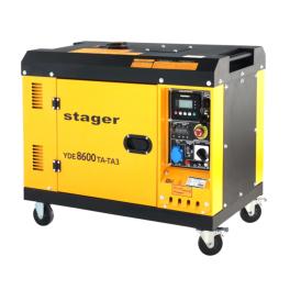 Stager YDE8600TA-TA3 V2 Generator insonorizat 7.5kVA, 3000rpm, dual, diesel, pornire electrica