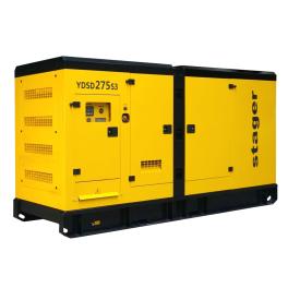 Stager YDSD275S3 Generator insonorizat 275kVA, 361A, 1500rpm, trifazat, diesel