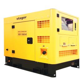 Stager YDY15S3-E Generator insonorizat 15kVA, 19A, 1500rpm, trifazat, diesel